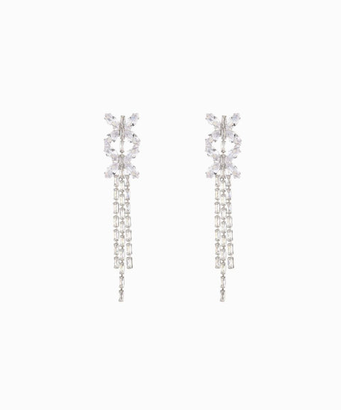 Aretes largos de noche