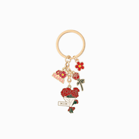 LLAVERO DE FLORES