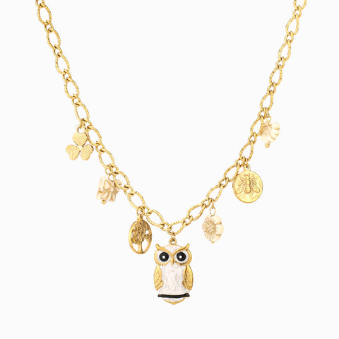 COLLAR CHUNKY CON CHARMS