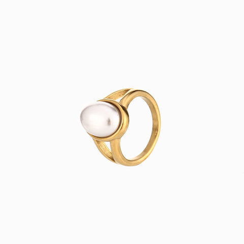 ANILLO CHUNKY PERLA