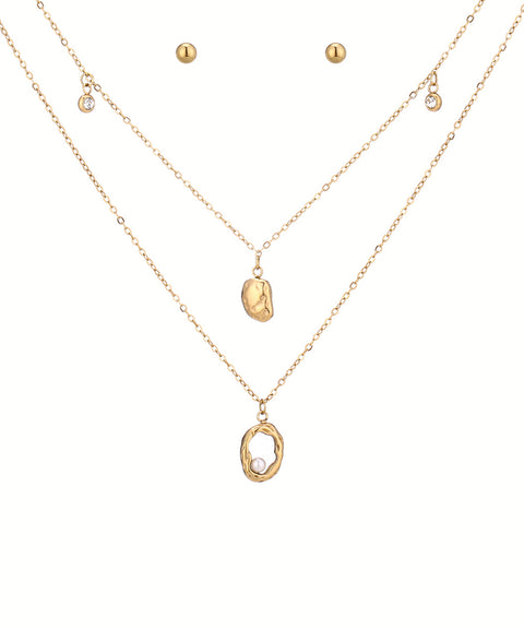 Juego Collar Acero