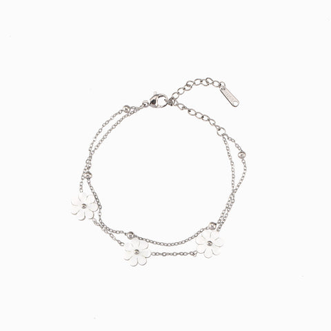 PULSERA DE FLORES