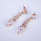 JUEGO COLLAR DE NOCHE, ROSE GOLD.