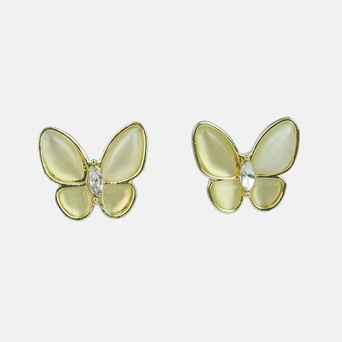 Aretes en forma de mariposa