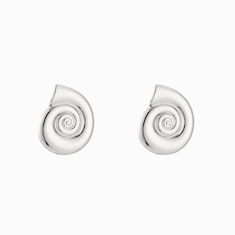 Aretes casuales caracol