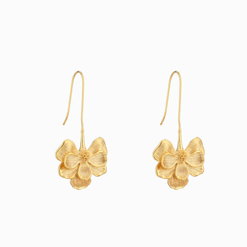 Aretes de flor