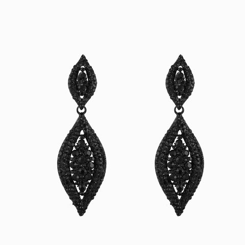 Aretes de noches negros