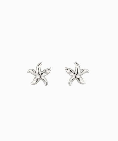 Aretes en forma de estrella de mar