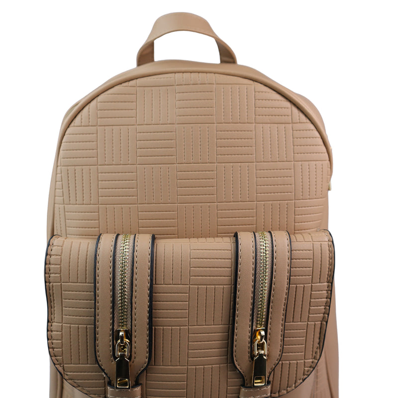 MOCHILA CAFE CLARO