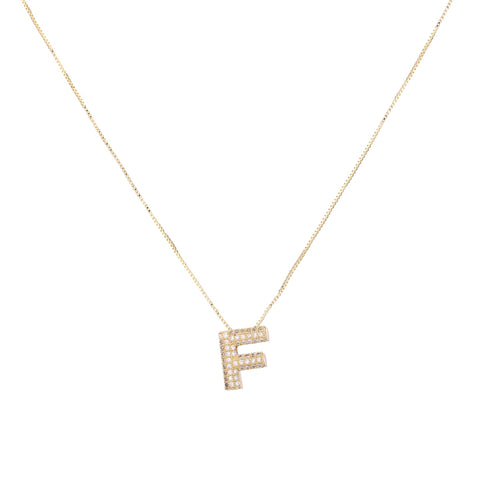 Collar Finito Con Inicial