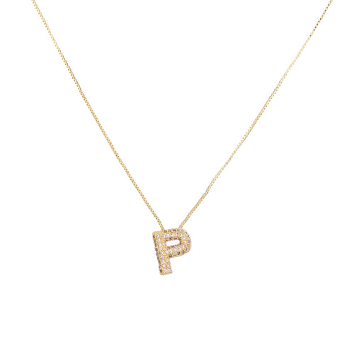 Collar Finito Con Inicial