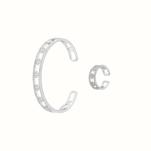 Juego pulsera y anillo