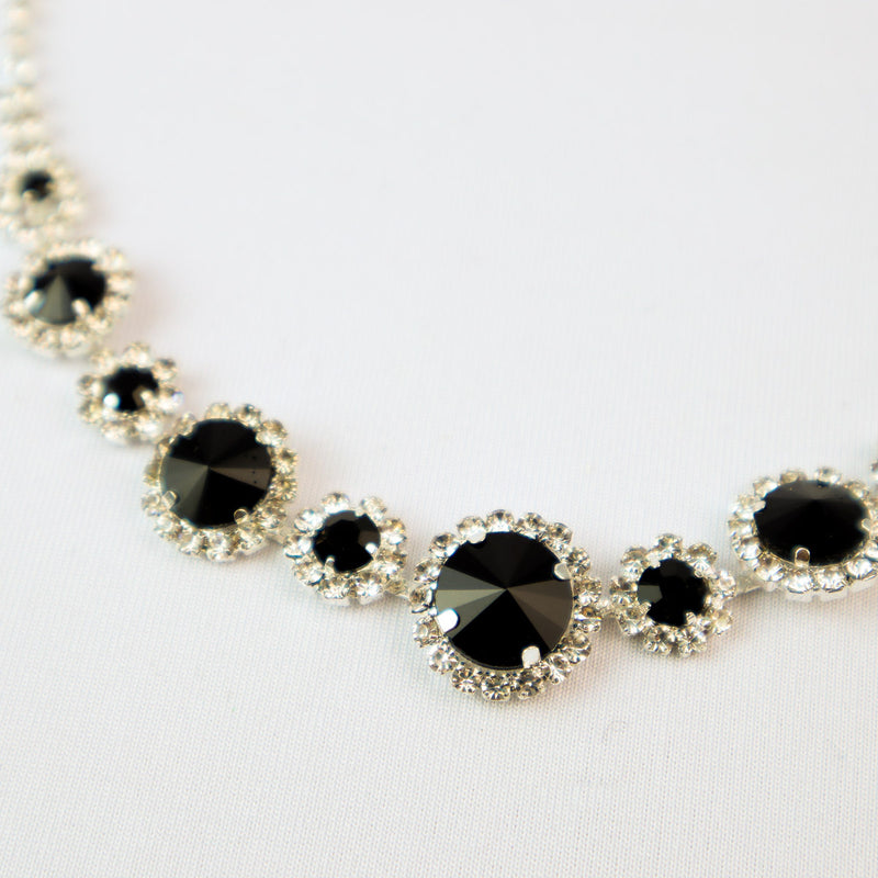 JUEGO COLLAR DE NOCHE, NEGRO