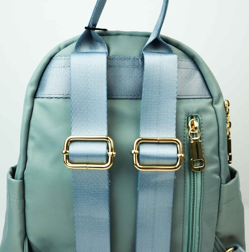 MOCHILA MEDIANA AZUL