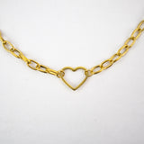 CADENA CON CORAZON