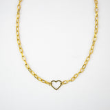 CADENA CON CORAZON