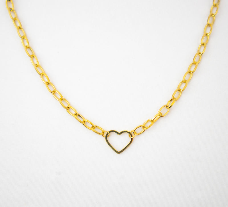 CADENA CON CORAZON